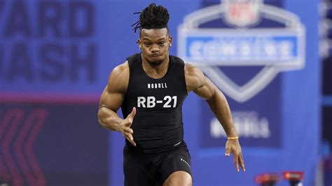 Bijan robinson 40 time - Apr 26, 2023 · Everything you need to know about Texas RB and 2023 NFL Draft prospect Bijan Robinson. ... Paul Robinson, was a two-time Pro Bowl RB during his six-year NFL ... 40-yard dash: 4.46 seconds; ... 